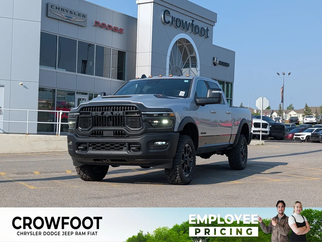 New 2026 Silver RAM Rebel - - Rebel Level 1 Pkg - Surround View Camera - Ventilated Seats - Tow Technology Grp & More! image 1