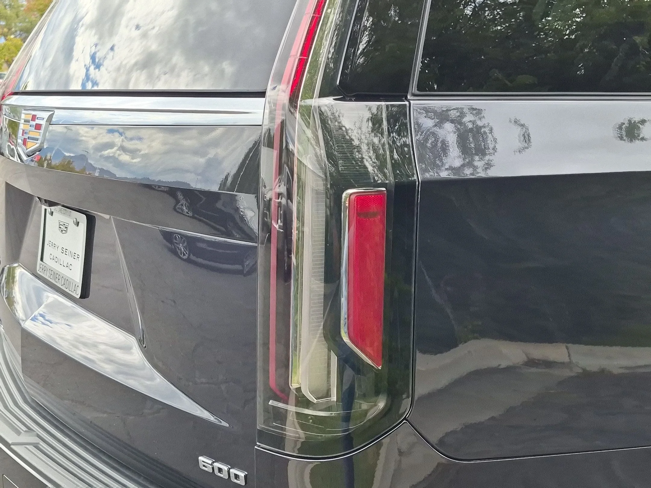 Used 2022 Galactic Gray Metallic Cadillac Premium Luxury image 12