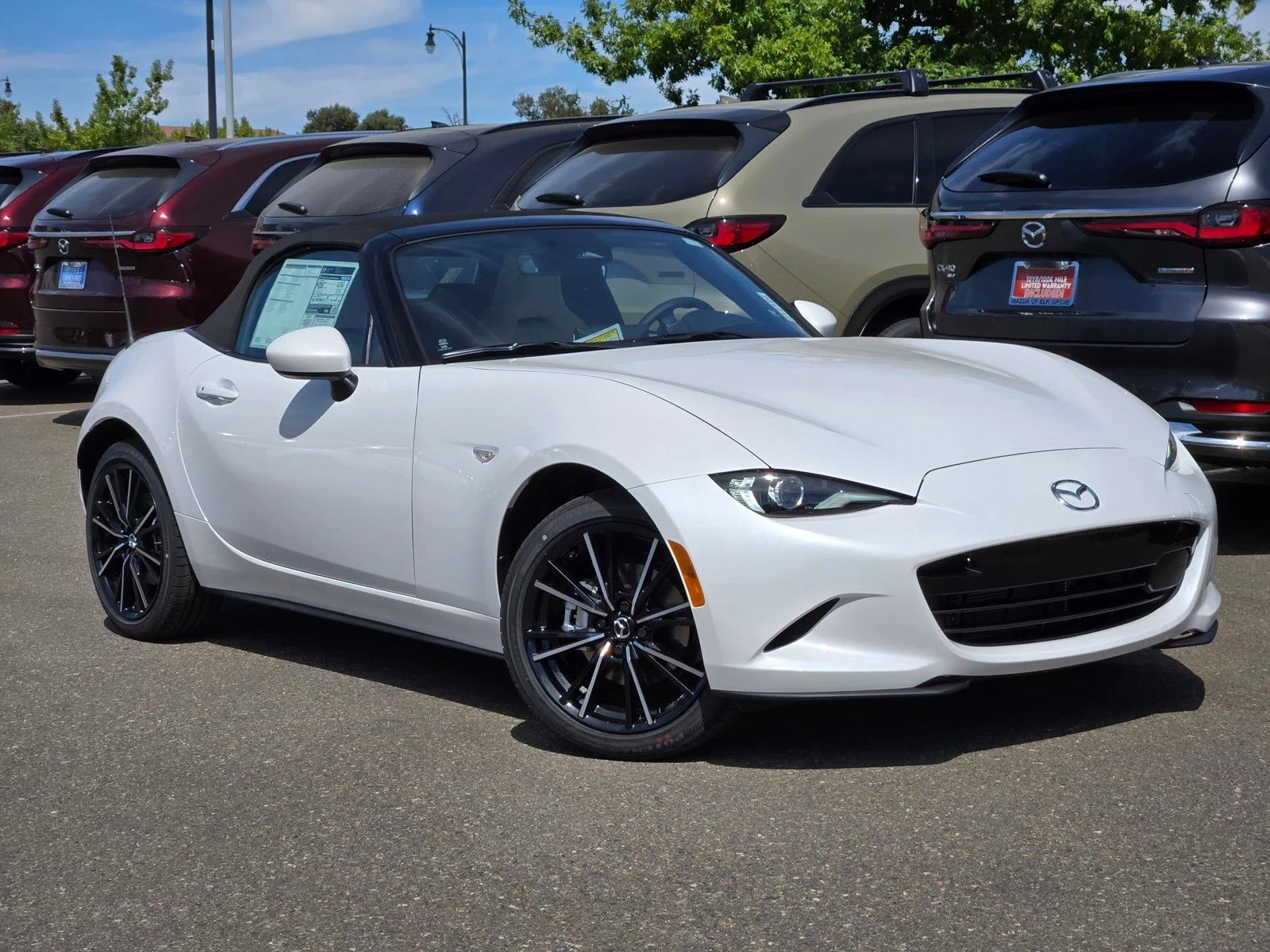 New 2026 Snowflake White Pearl Mica Mazda Grand Touring image 21