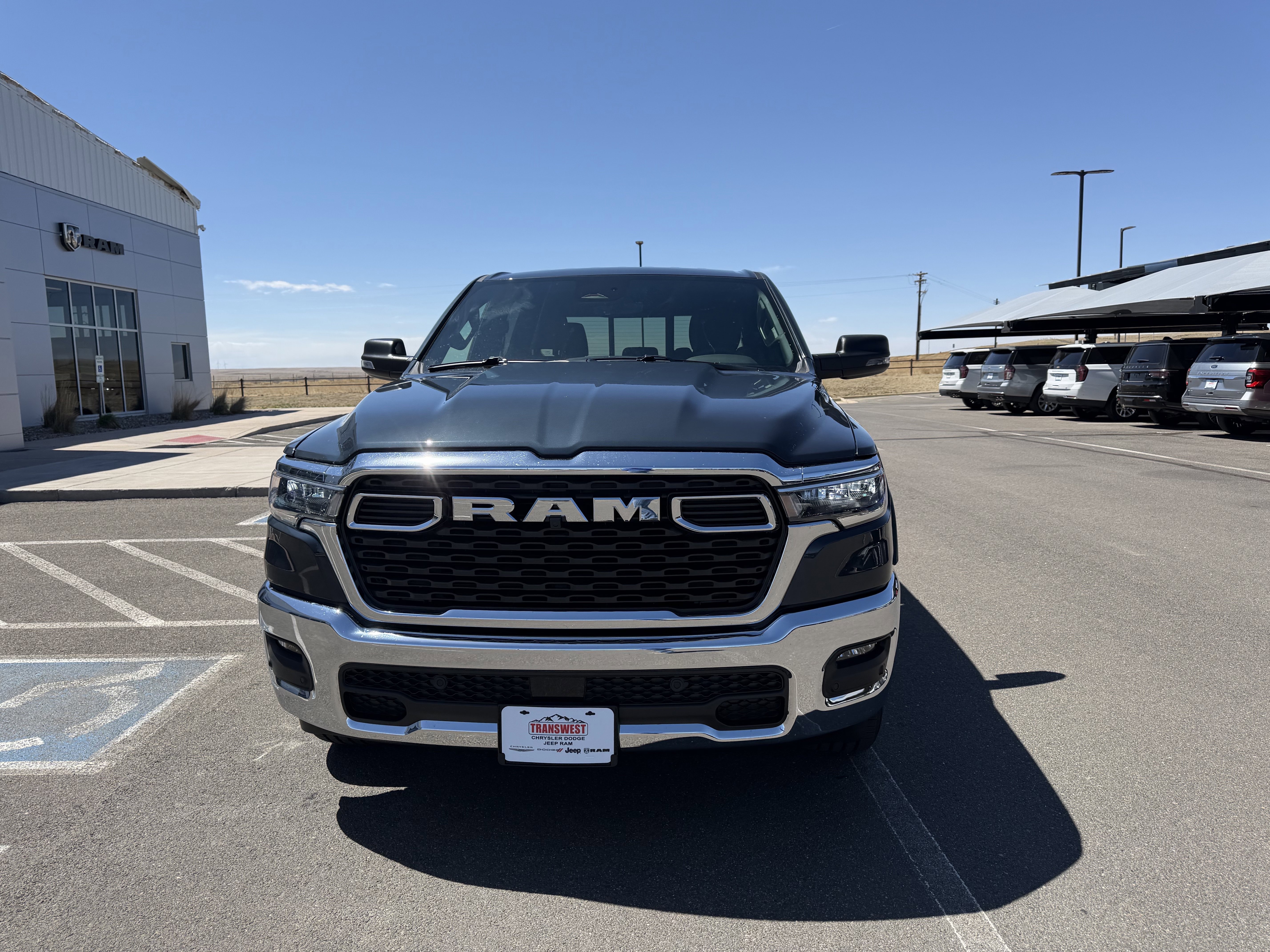 New 2026 Forged Blue Metallic Exterior Paint RAM Big Horn image 3