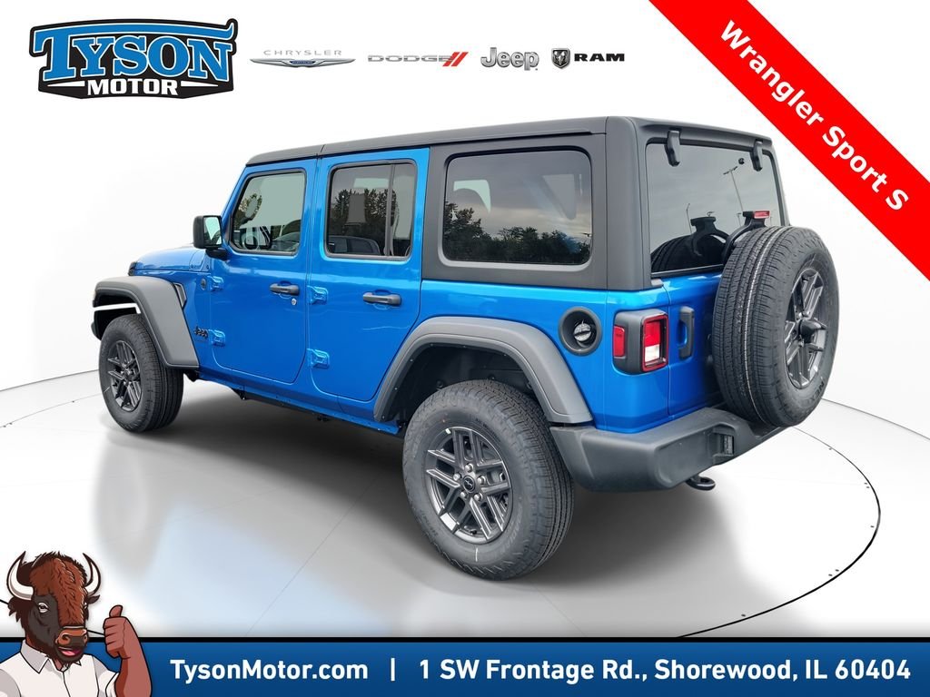 New 2026 Hydro Blue Pearl-Coat Exterior Paint Jeep Sport S image 3