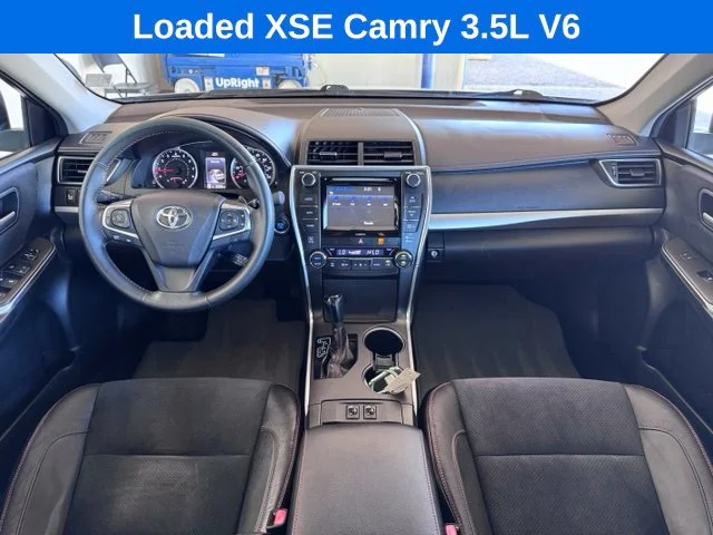 Certified Used 2017 Celestial Silver Metallic Toyota XSE V6 image 12