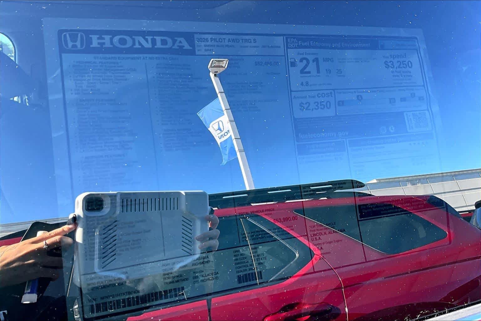 New 2026 Smoke Blue Pearl Honda Touring S image 21