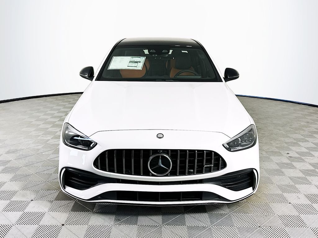 New 2026 Polar White Mercedes-Benz C 43 AMG® image 2