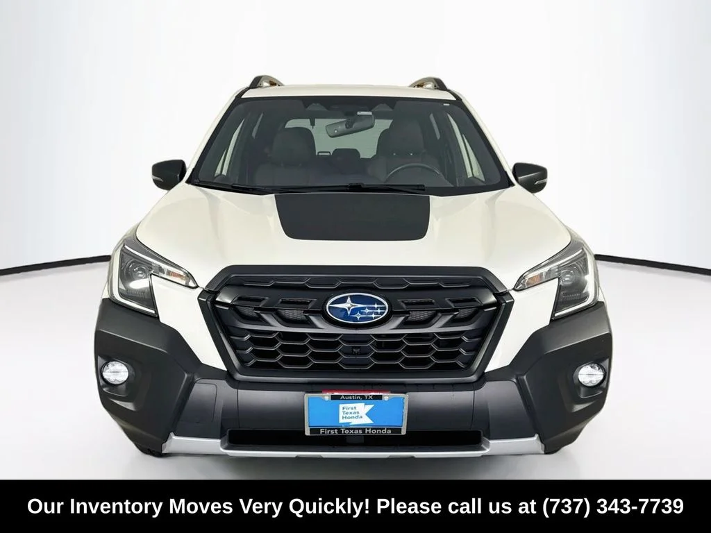 Used 2023 Crystal White Pearl Subaru Wilderness image 4