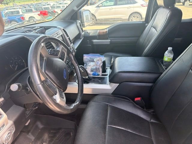 Used 2018 Blue Ford Lariat image 1