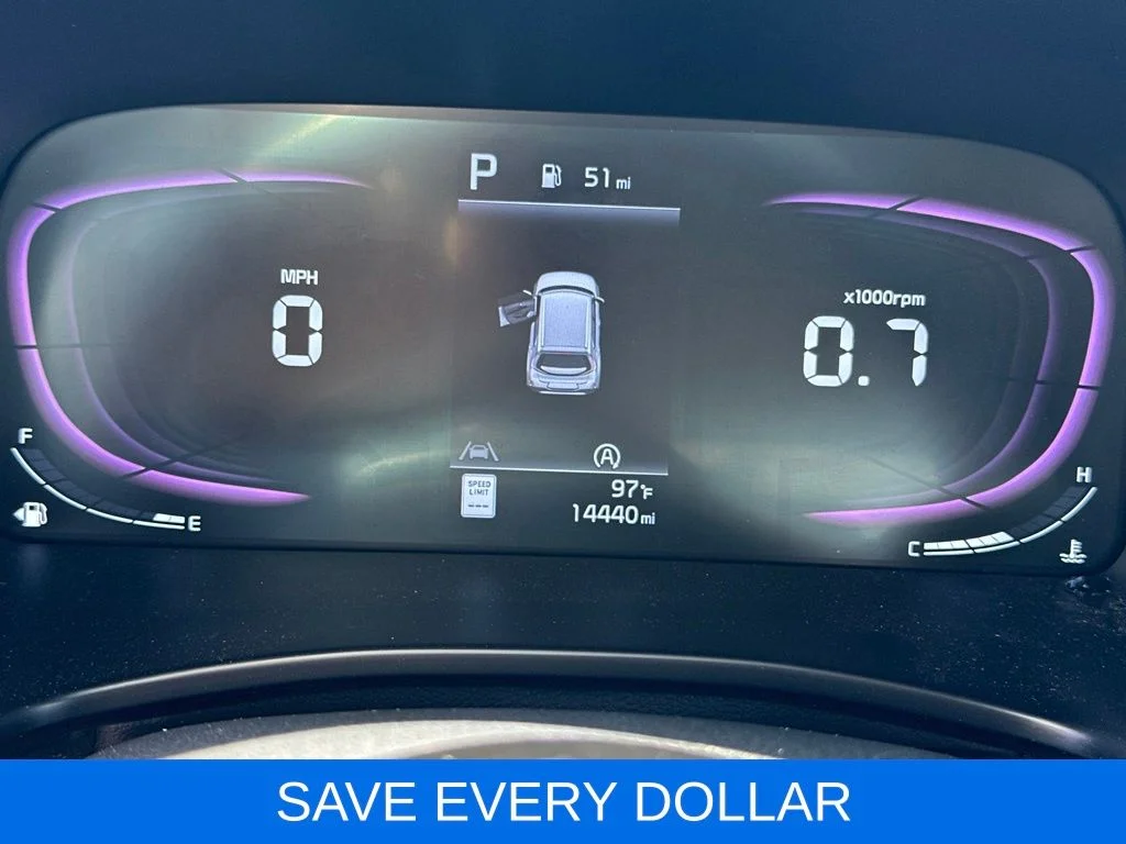 Used 2025 Blue Kia EX image 13