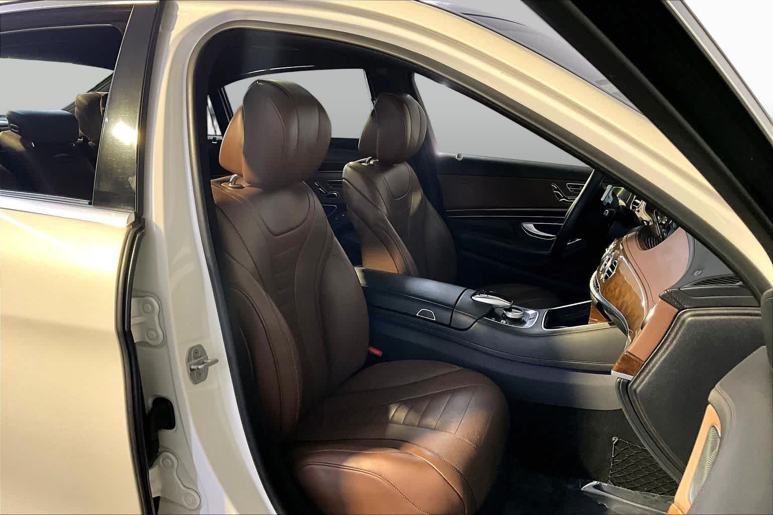 Used 2017 designo Diamond White Metallic Mercedes-Benz S 550 image 8