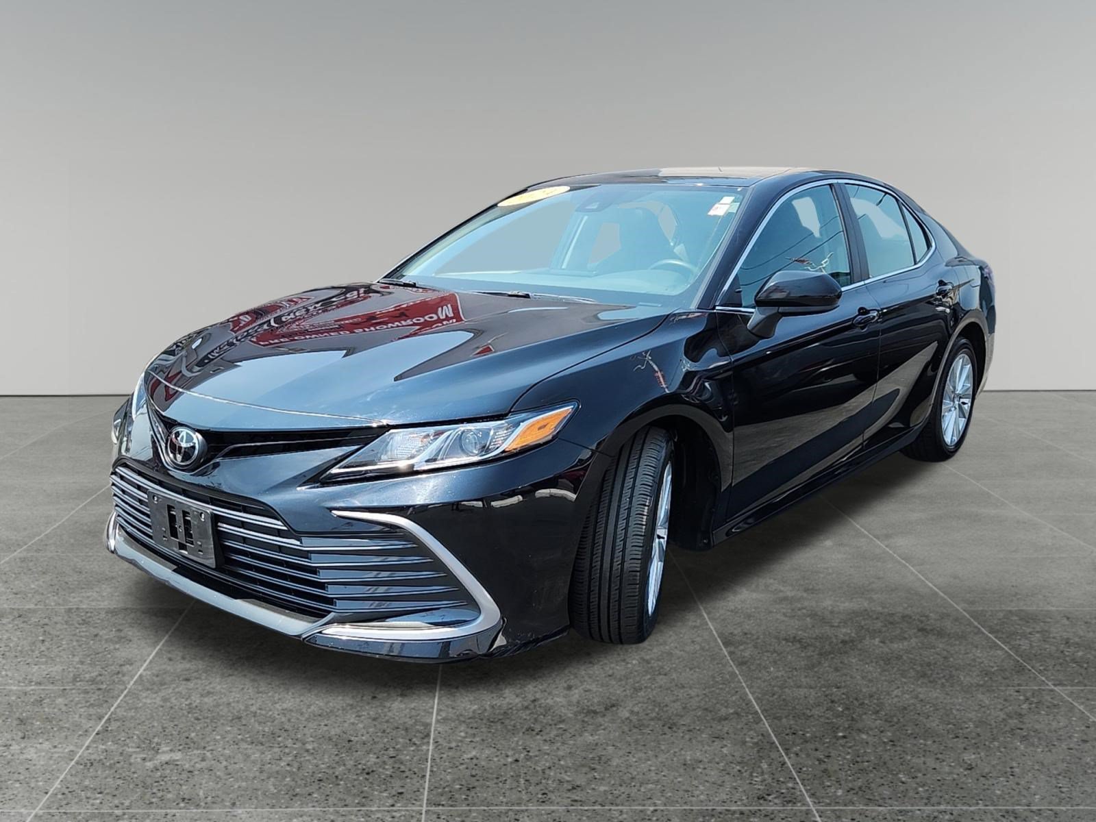 Certified Used 2024 Midnight Black Metallic Toyota LE image 3