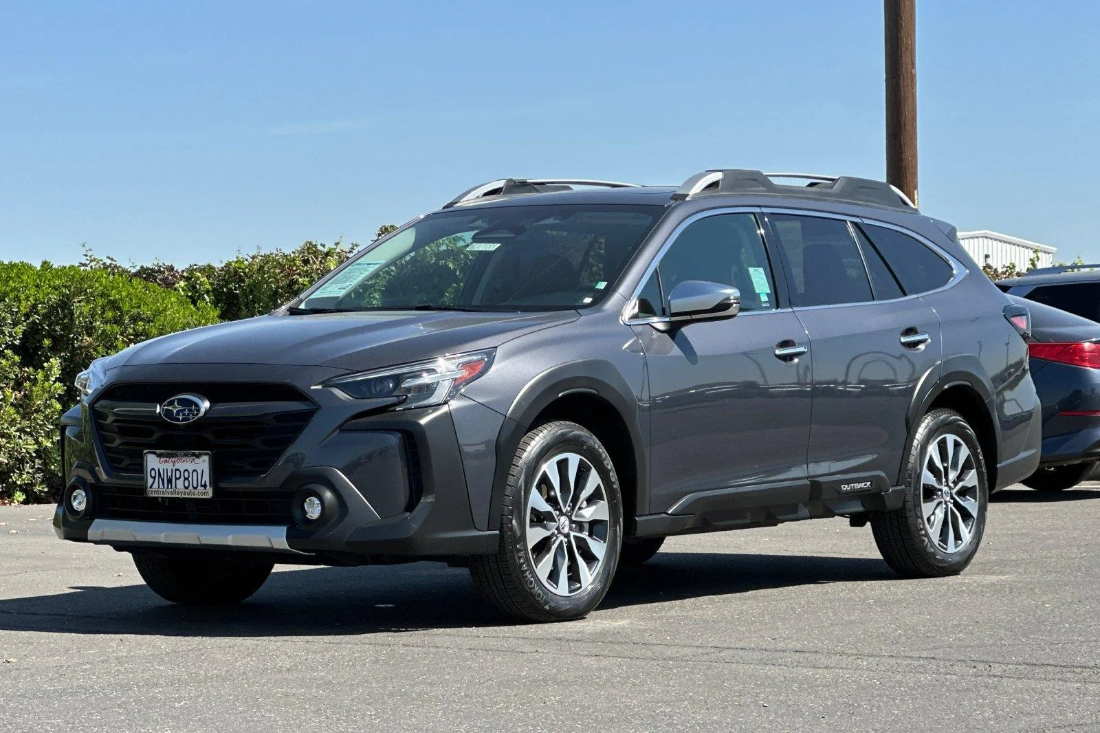 Used 2024 Magnetite Gray Metallic Subaru Touring image 7