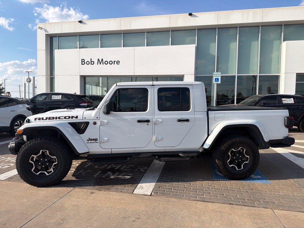 Used 2020 Bright White Clearcoat Jeep Rubicon image 7