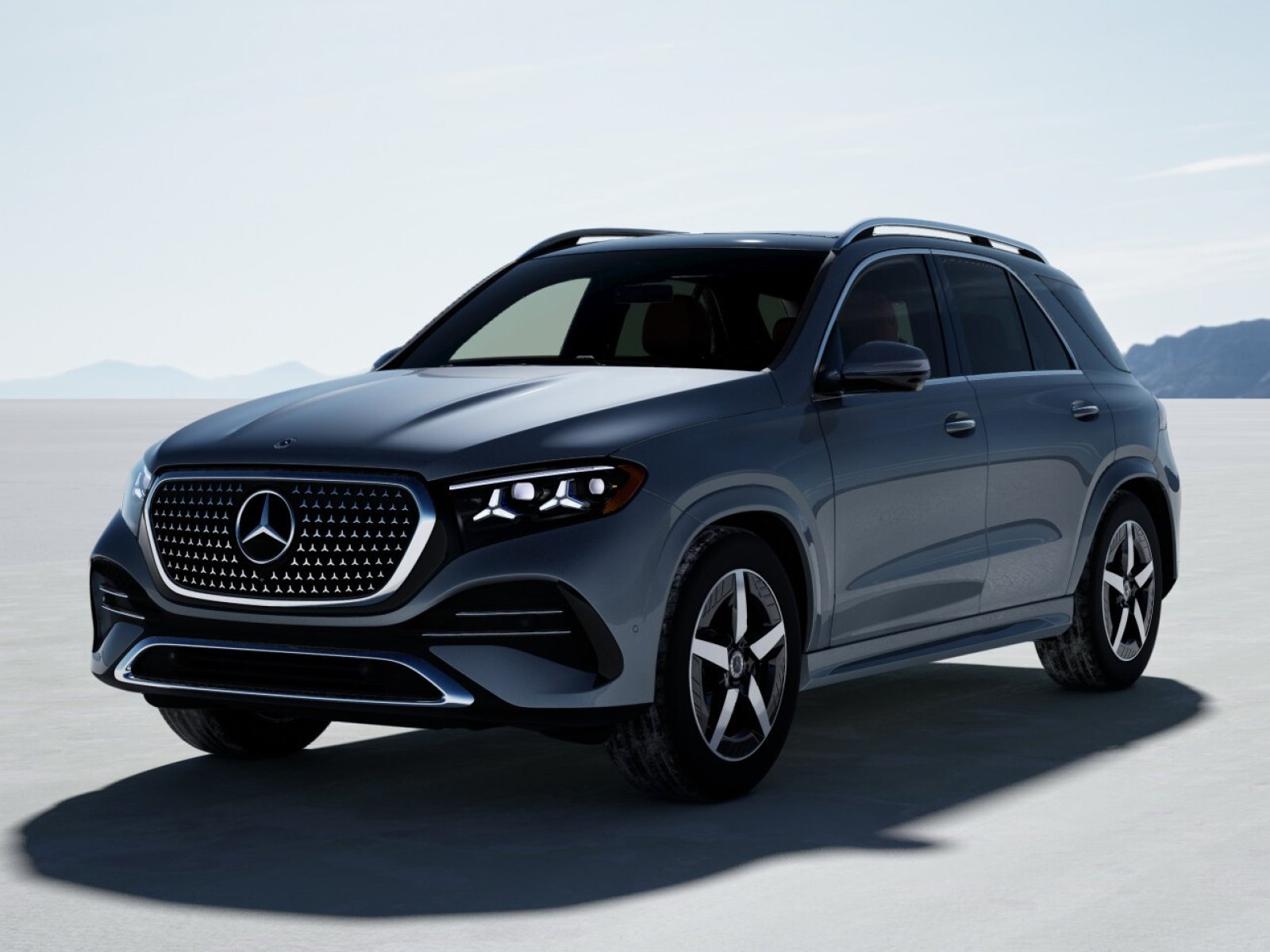 New 2027 Cirrus Silver Metallic Mercedes-Benz GLE 450 4MATIC® SUV image 1