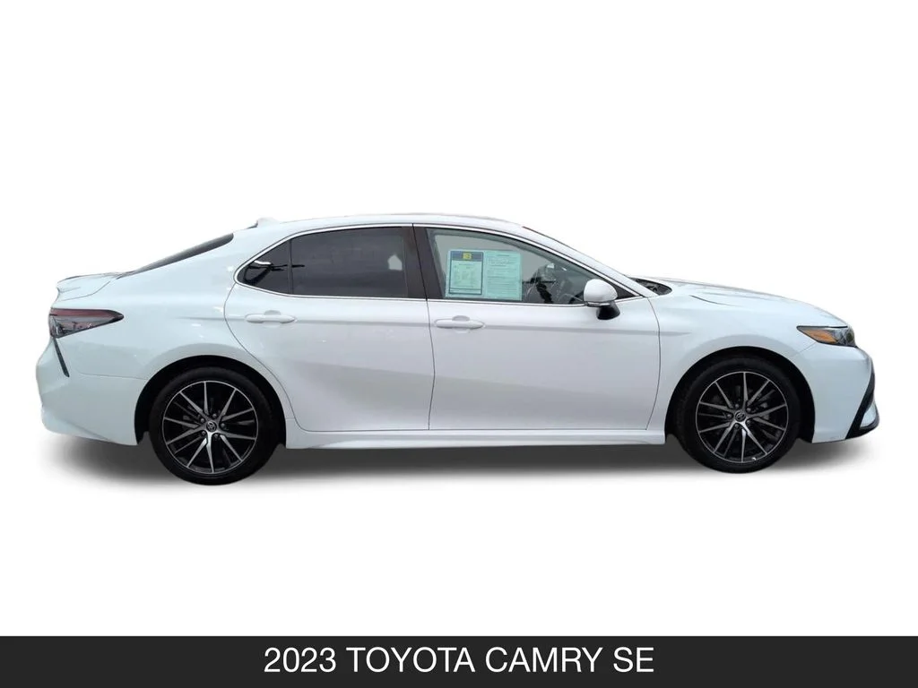 Used 2023 White Toyota SE image 5
