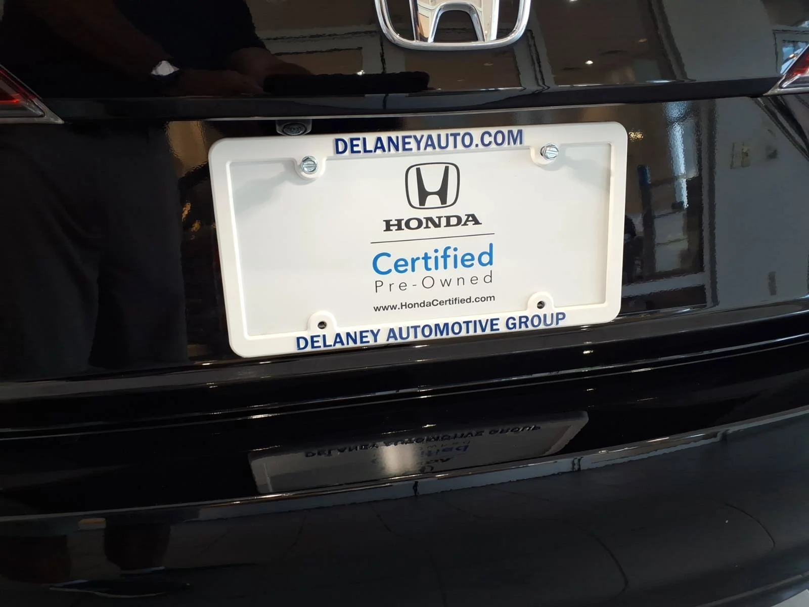 Certified Used 2023 Crystal Black Pearl Honda 1.5T 4D EX image 17