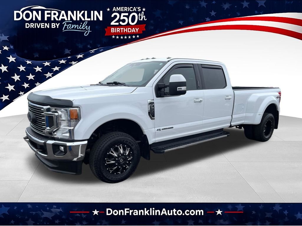 Used 2022 Oxford White Ford Lariat image 1