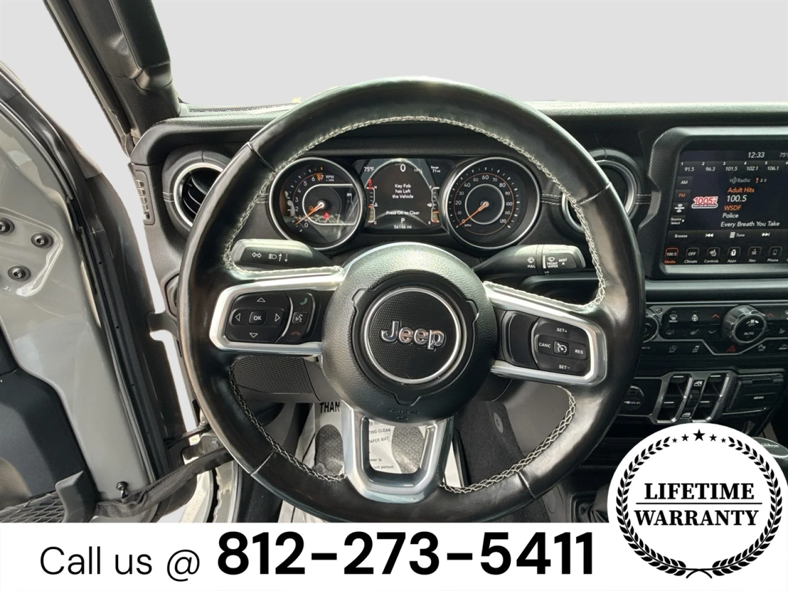 Used 2021 GRAY Jeep Overland image 11
