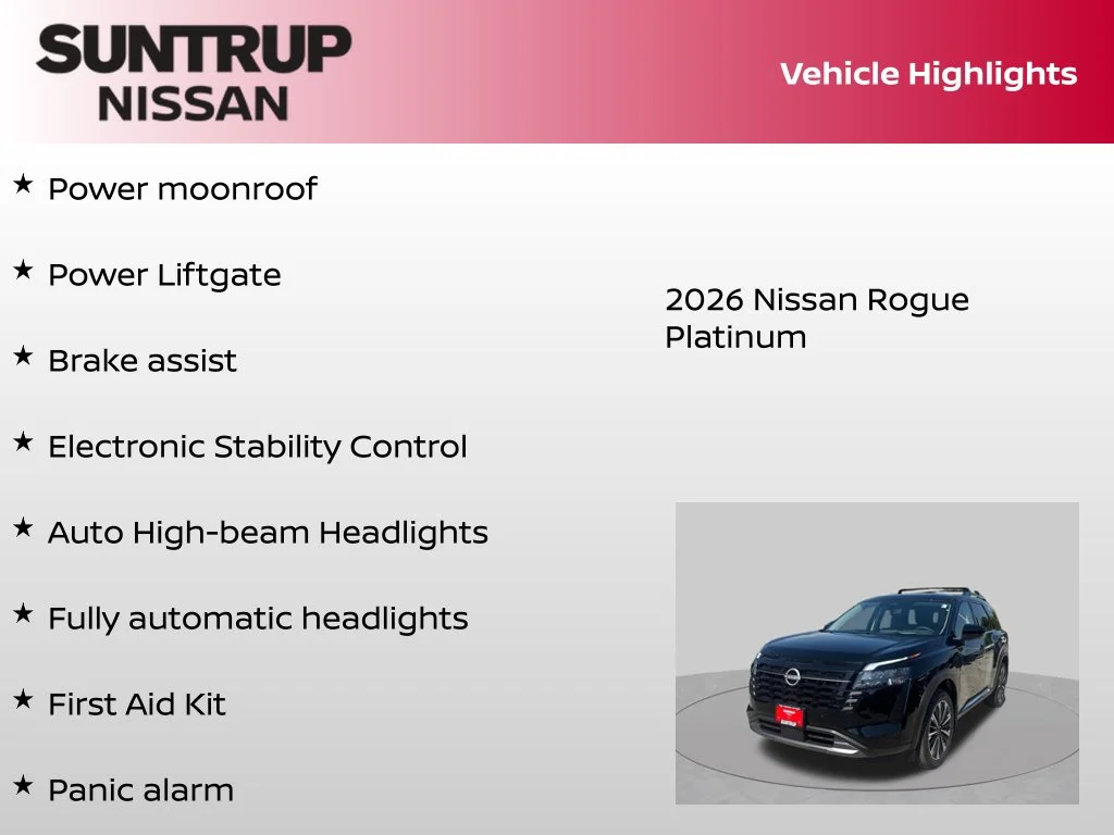 New 2026 Champagne Silver/Black Nissan Platinum image 23