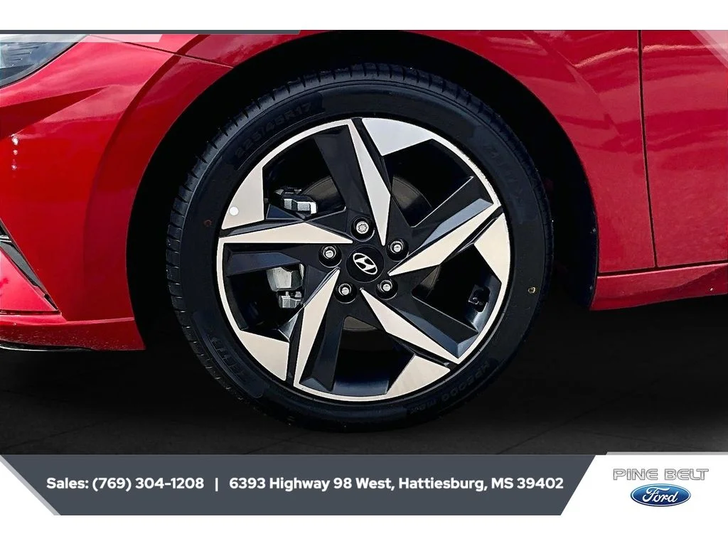 Used 2023 Scarlet Red Pearl Hyundai SEL image 7