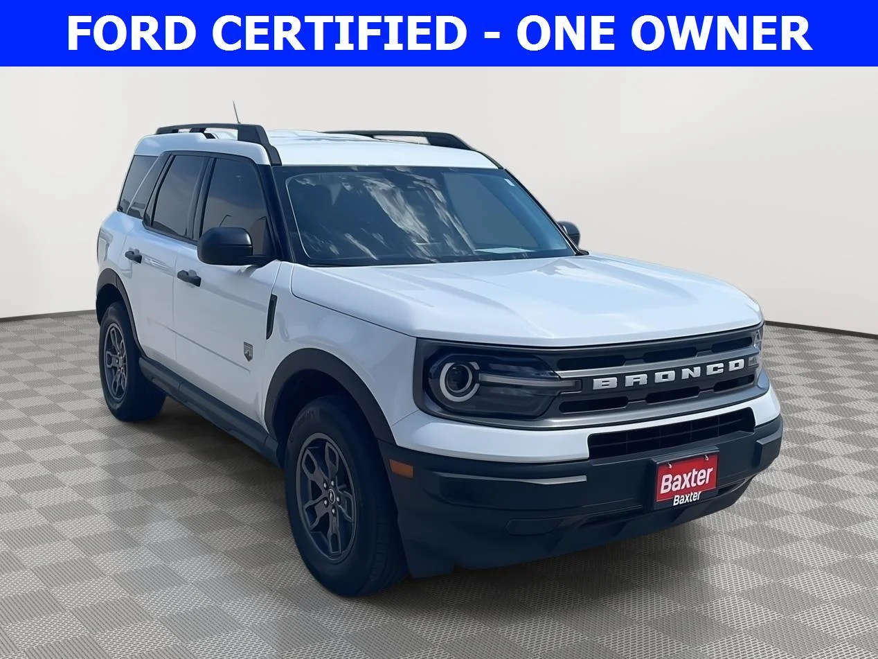 Certified Used 2023 Oxford White Ford Big Bend image 1
