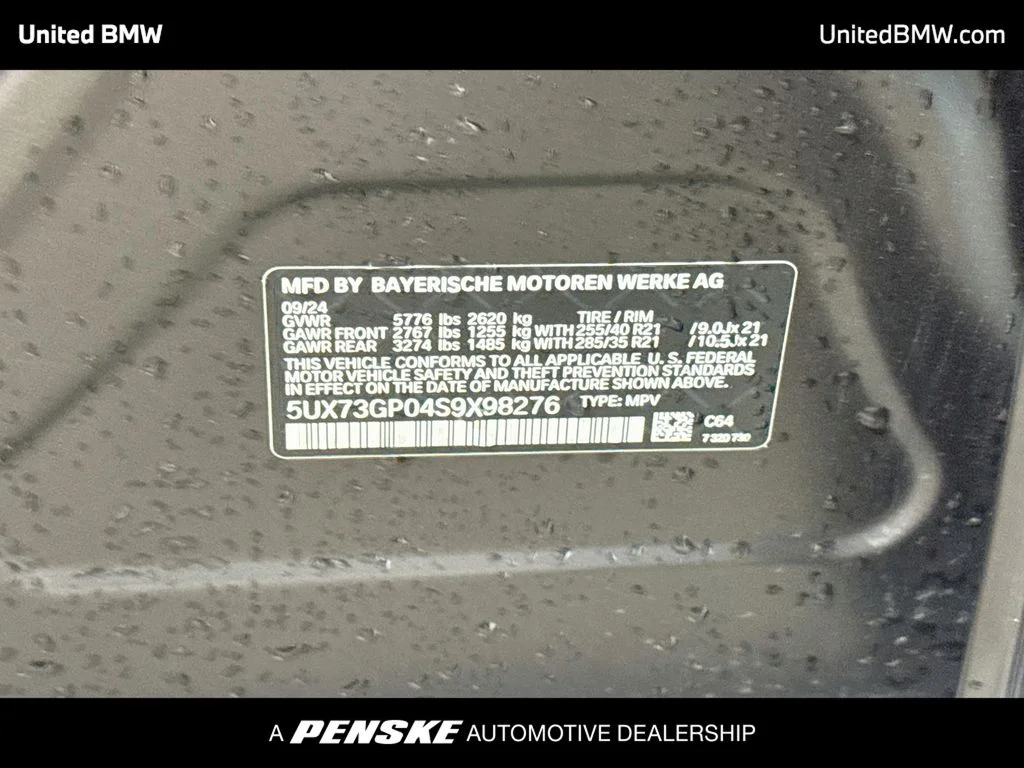 Certified Used 2025 Frozen Deep Grey BMW M50 xDrive image 21