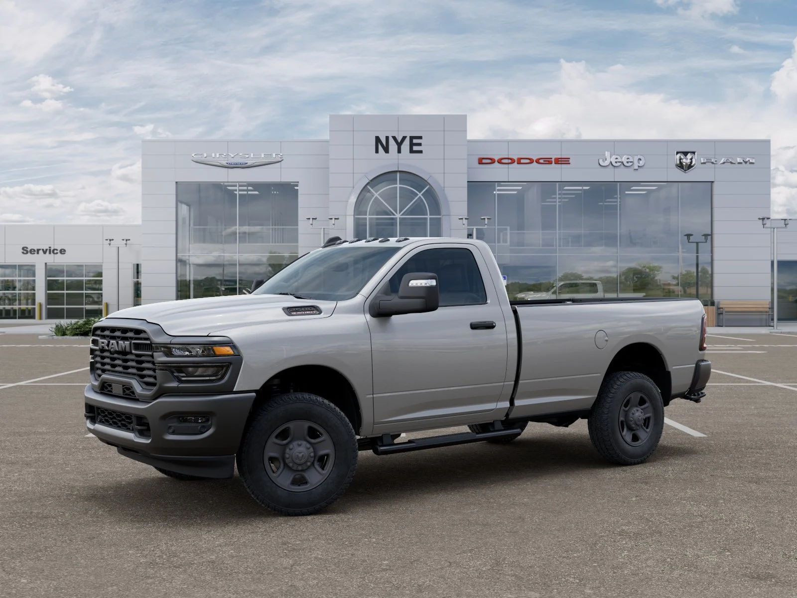 New 2026 Silver-Zynith Exterior Paint RAM Tradesman image 28