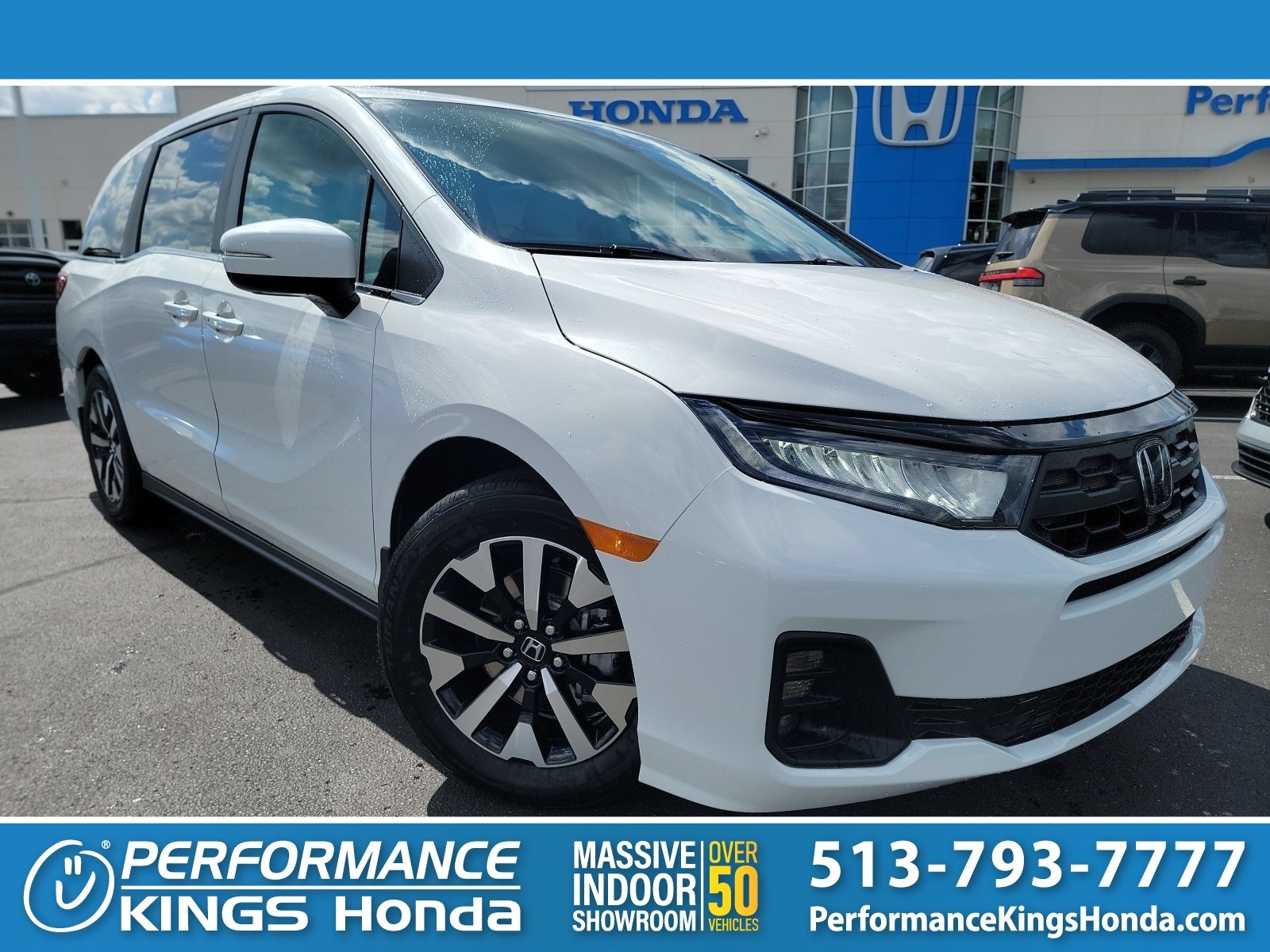 New 2027 Platinum White Pearl Honda EX-L image 1