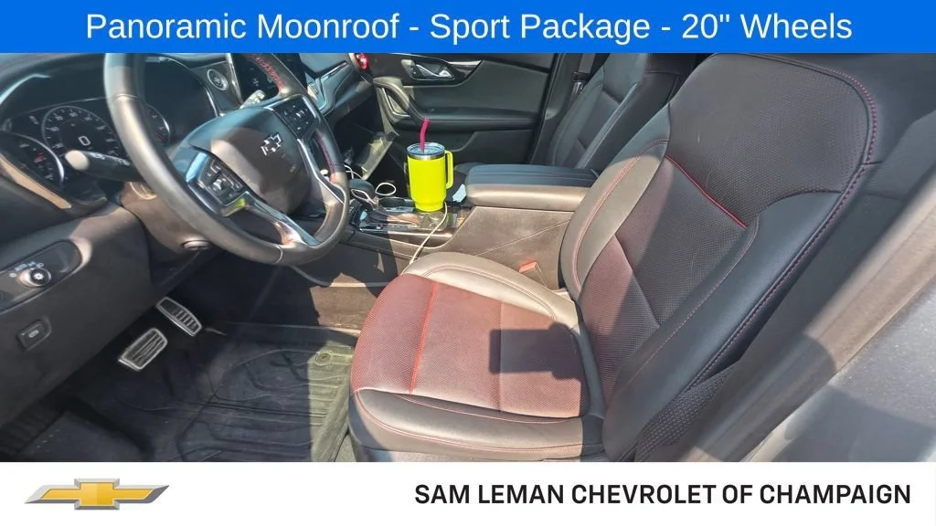 Used 2025 Sterling Gray Metallic Chevrolet RS image 5
