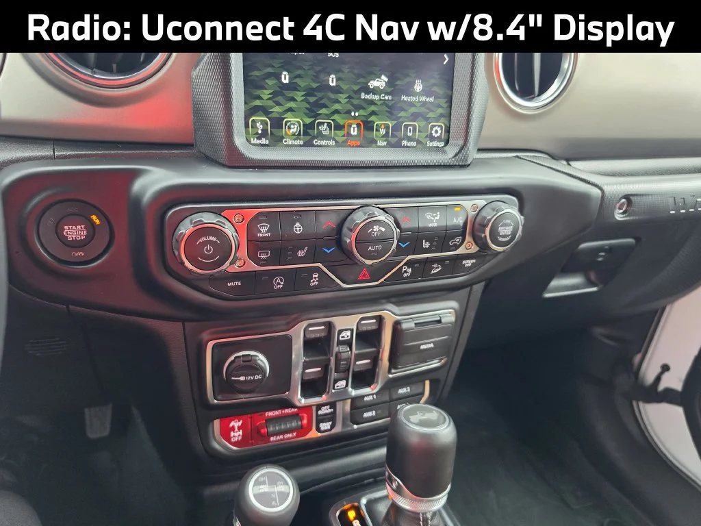 Used 2021 White Jeep Unlimited Rubicon image 13