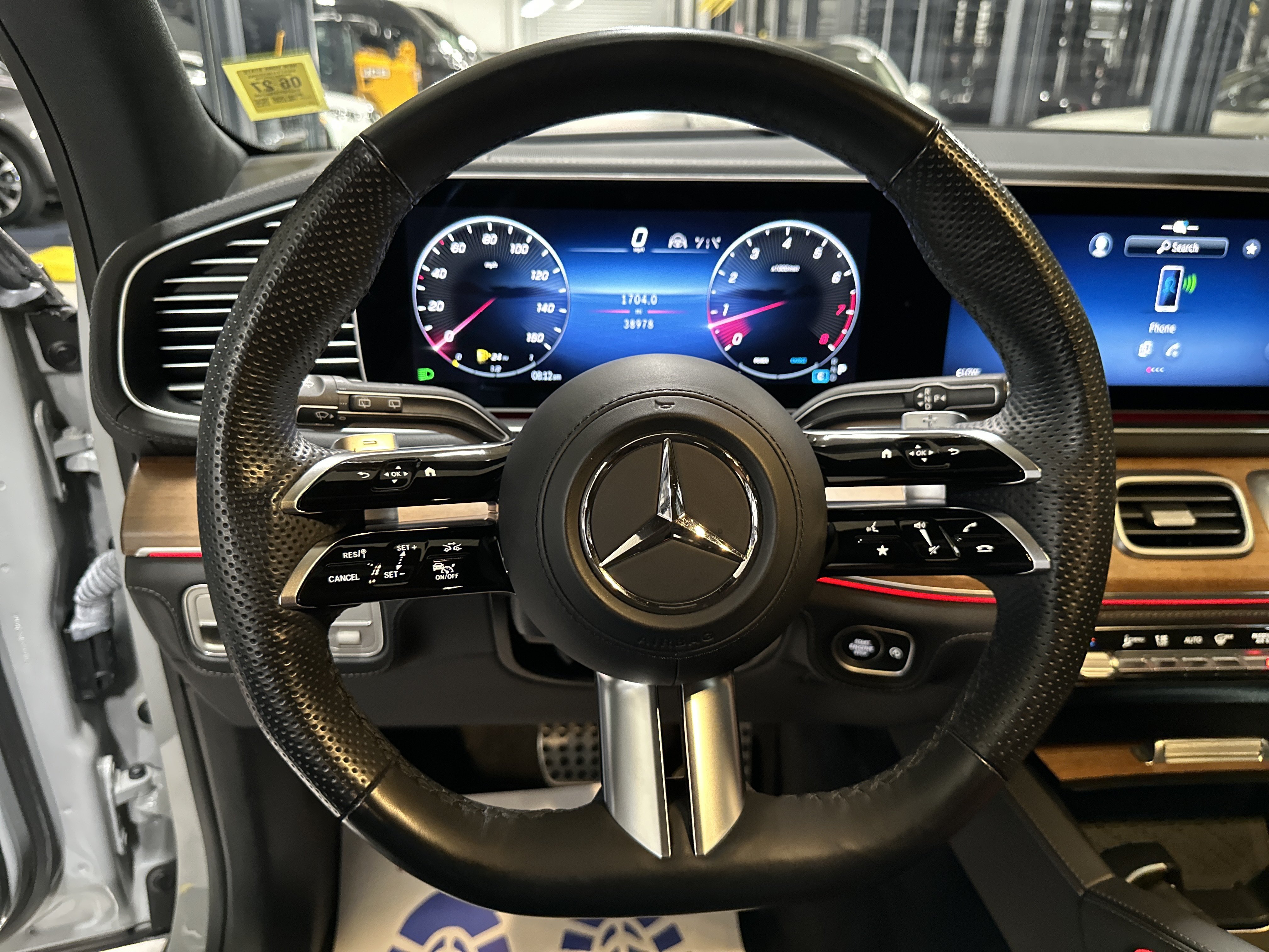 Certified Used 2024 MANUFAKTUR Alpine Grey Mercedes-Benz GLS 580 image 22