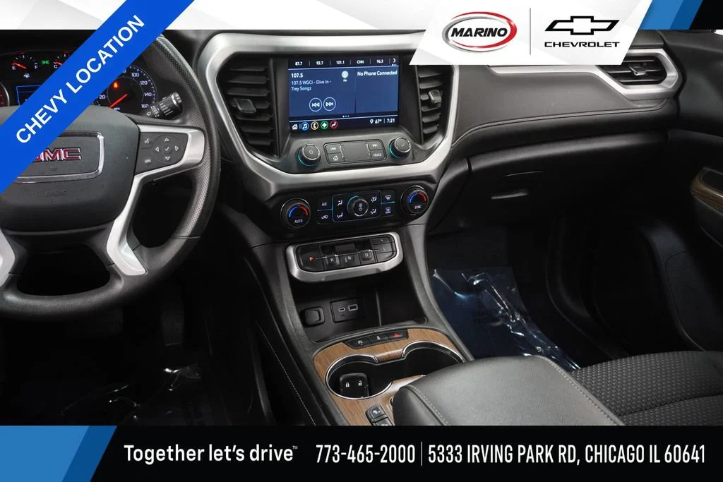 Used 2023 Ebony Twilight Metallic GMC SLE image 16