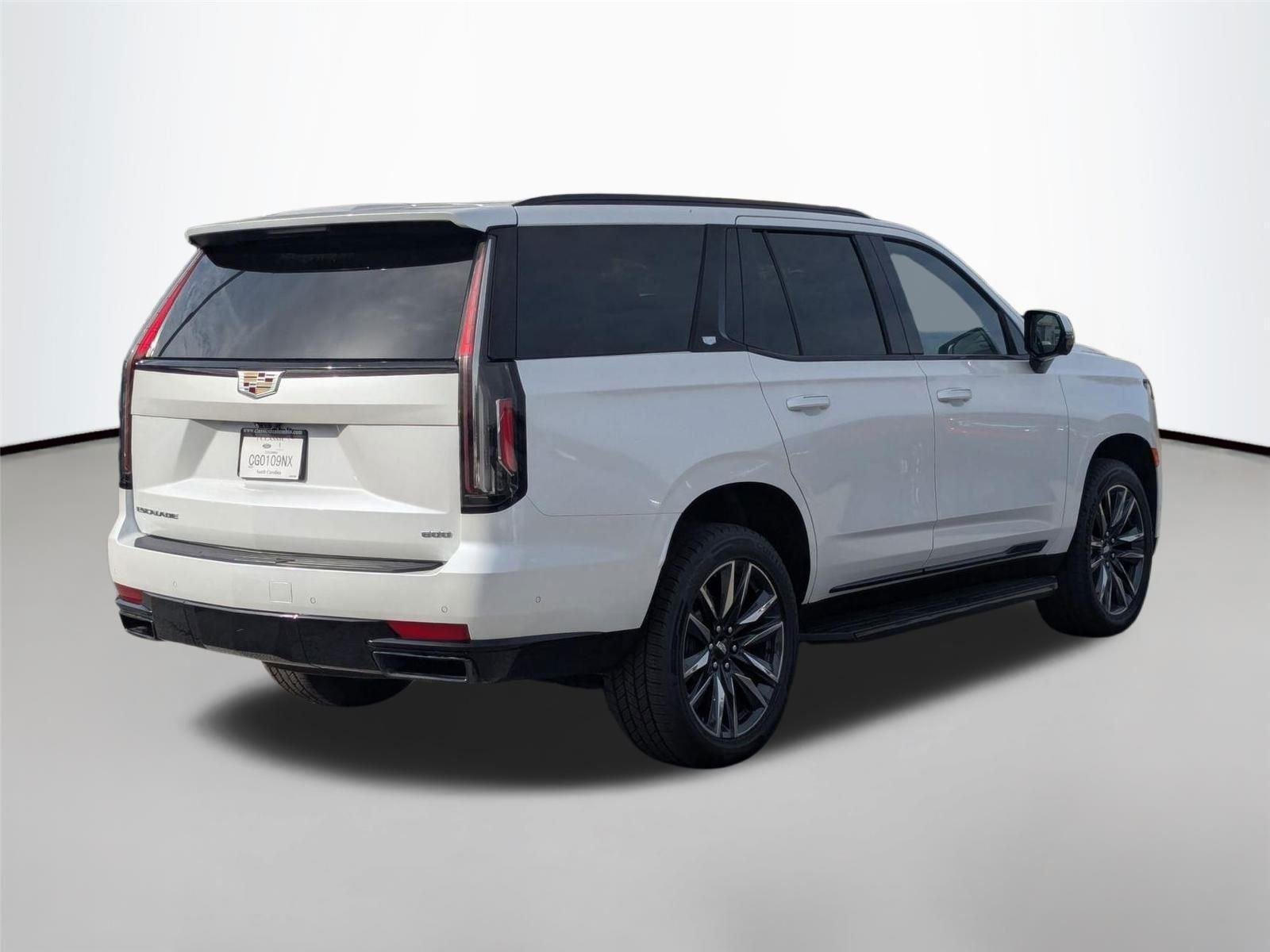 Certified Used 2024 Crystal White Tri-Coat Cadillac 4WD Sport image 9