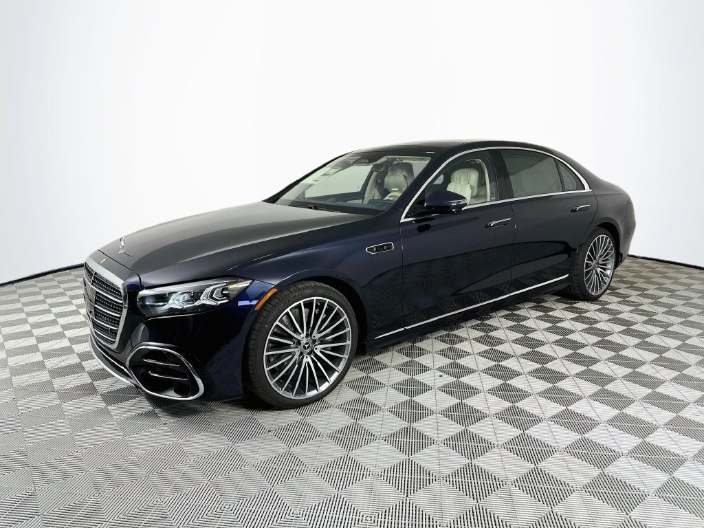 New 2027 Blue Mercedes-Benz S 580 image 3