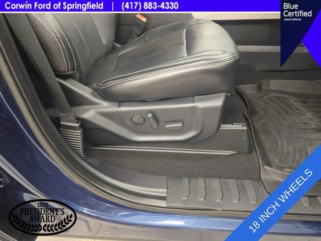 Certified Used 2020 Blue Jeans Metallic Ford Lariat image 12
