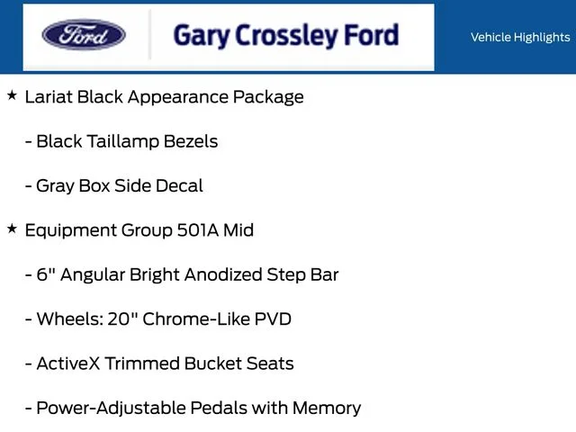 New 2026 Carbonized Gray Metallic Ford Lariat® image 12
