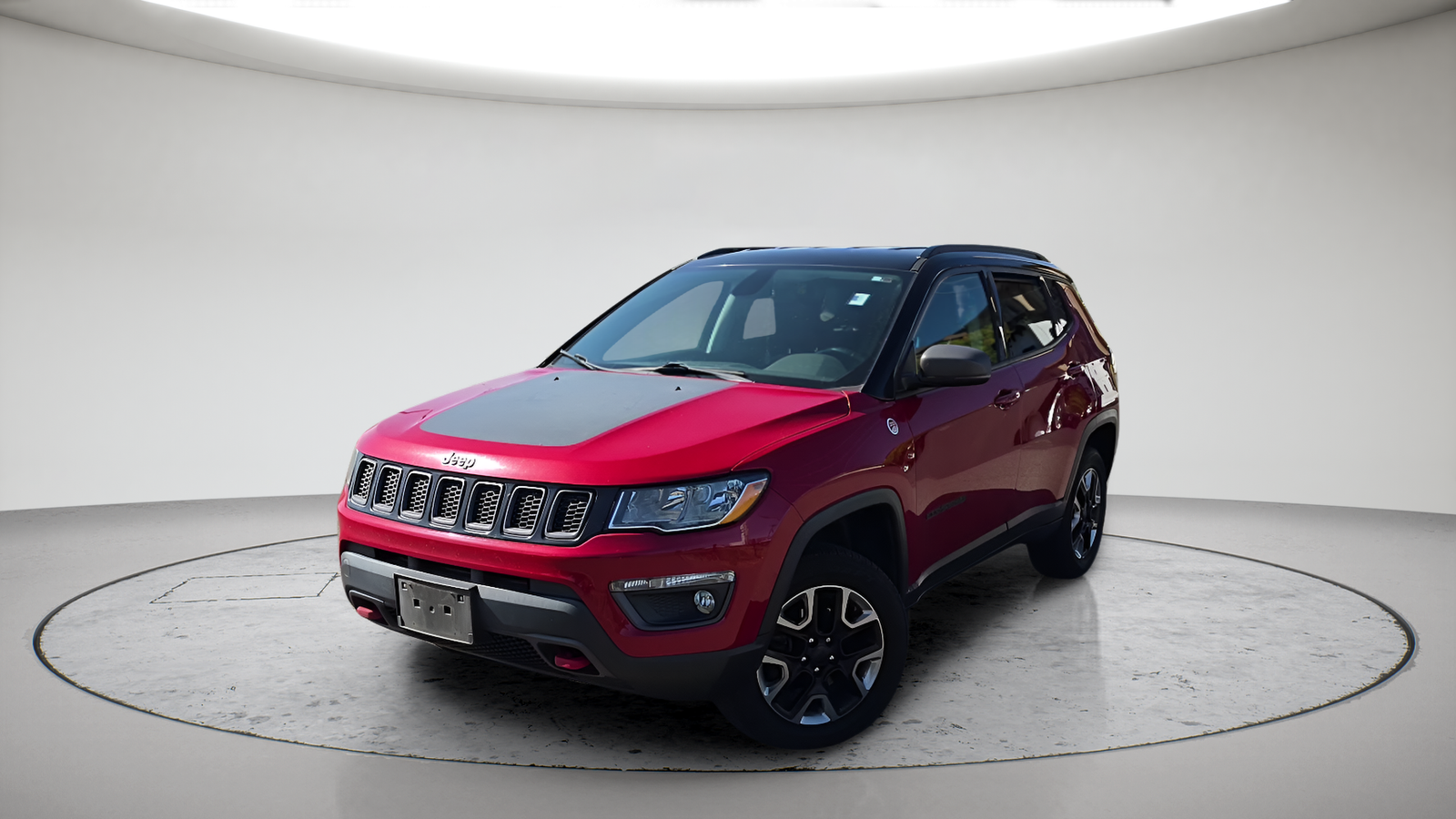 Used 2018 Redline Pearlcoat Jeep Trailhawk image 1