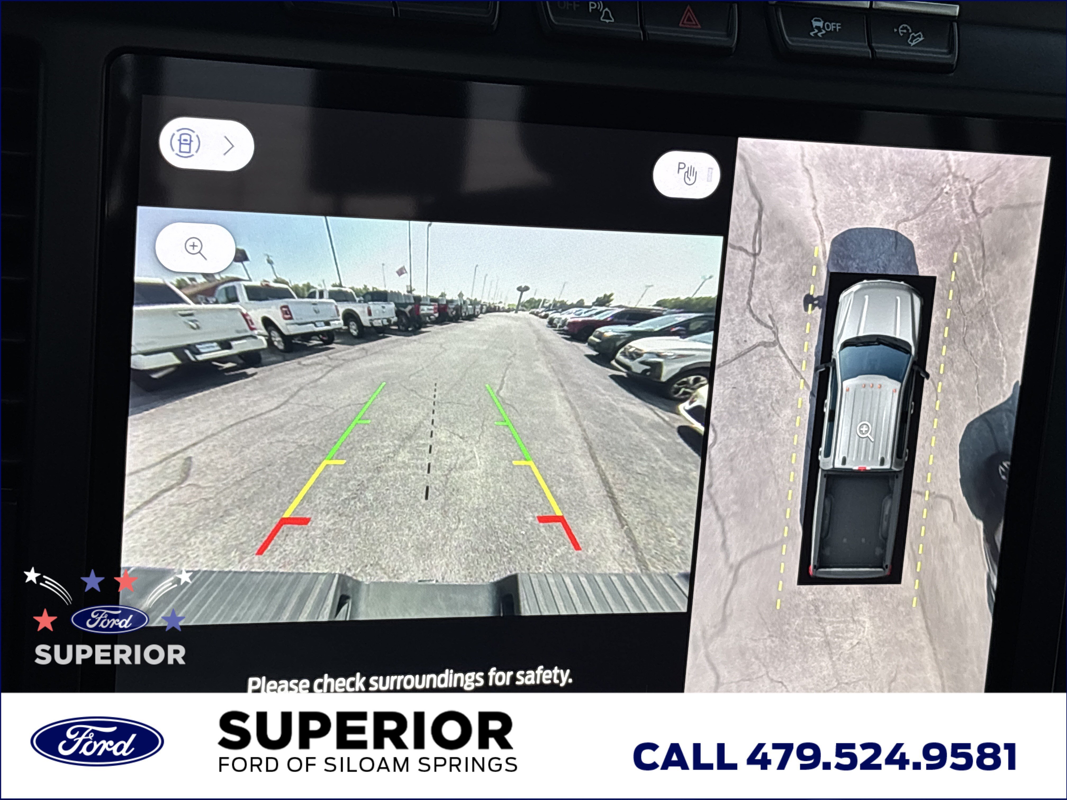 Used 2024 Antimatter Blue Metallic Ford King Ranch CrewCab 4WD image 45