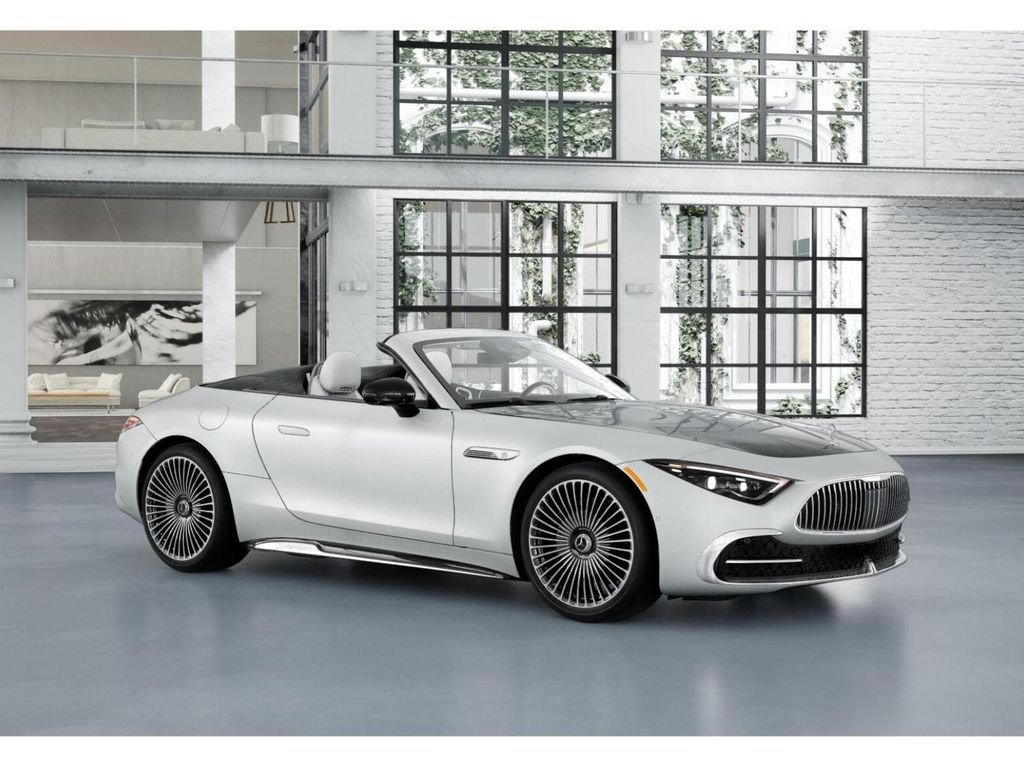 New 2026 MANUFAKTUR moonlight white magno (White Ambiance) Mercedes-Maybach Maybach SL 680 image 12