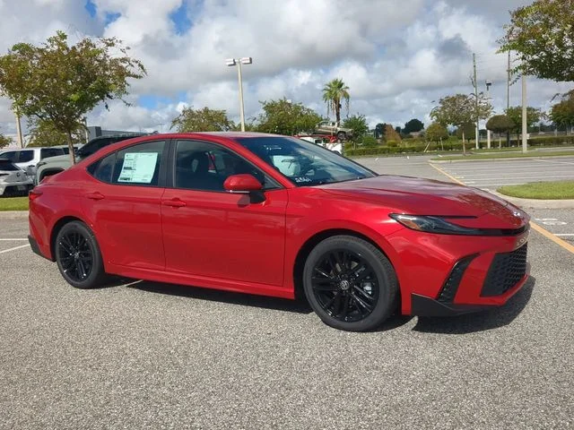 New 2026 Supersonic Red Toyota SE image 2