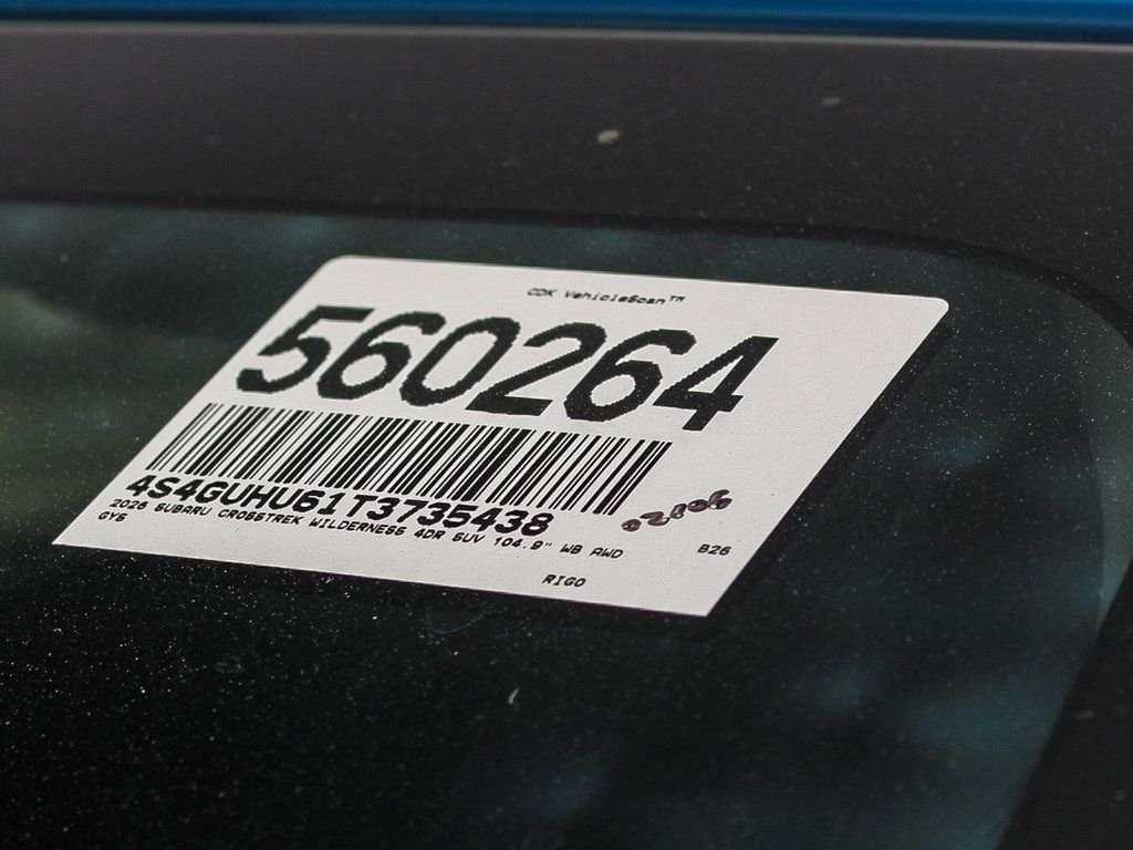 New 2026 GEYSER BLUE Subaru Wilderness image 27