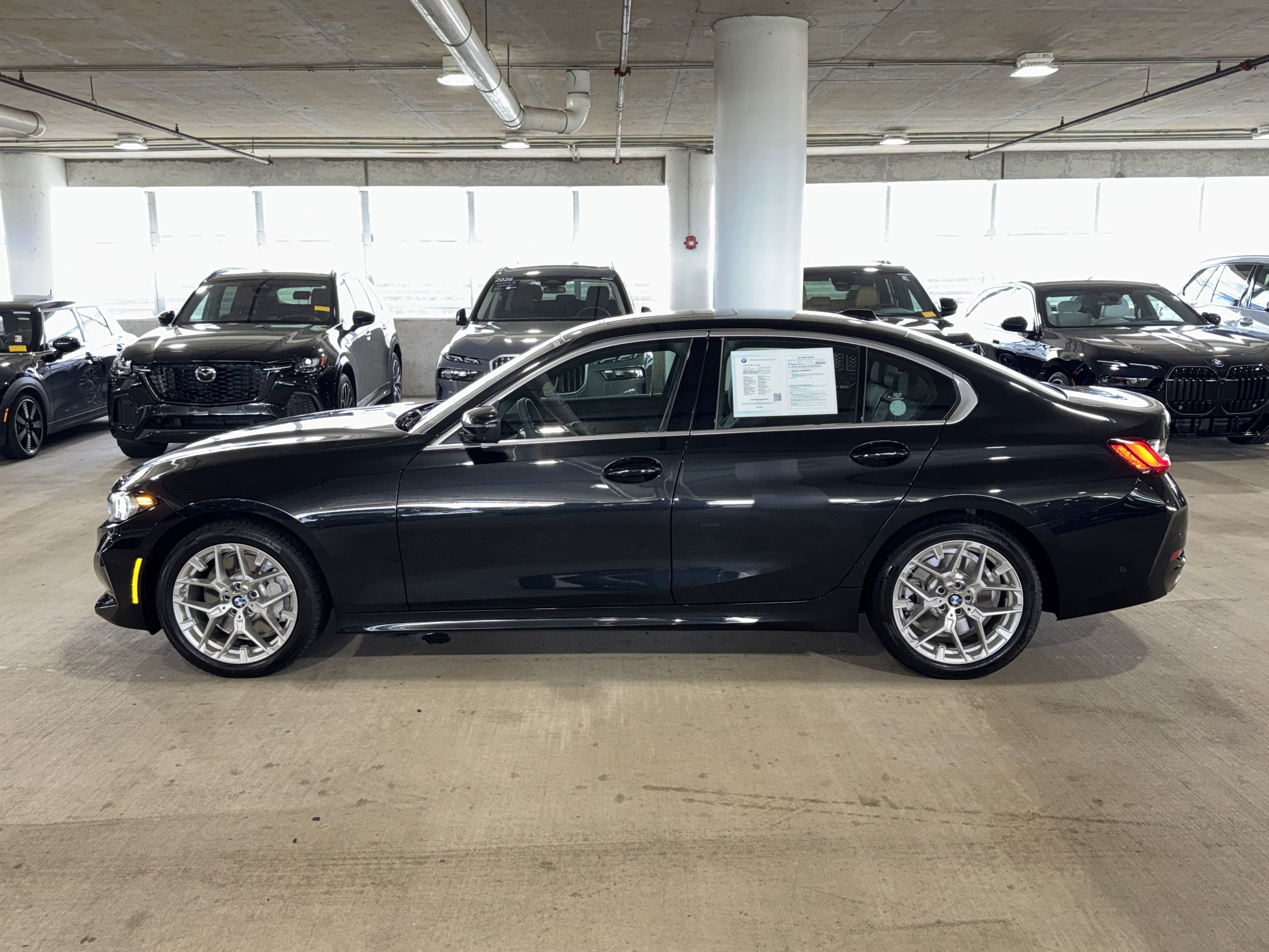 Used 2025 Black Sapphire Metallic BMW 330i image 5