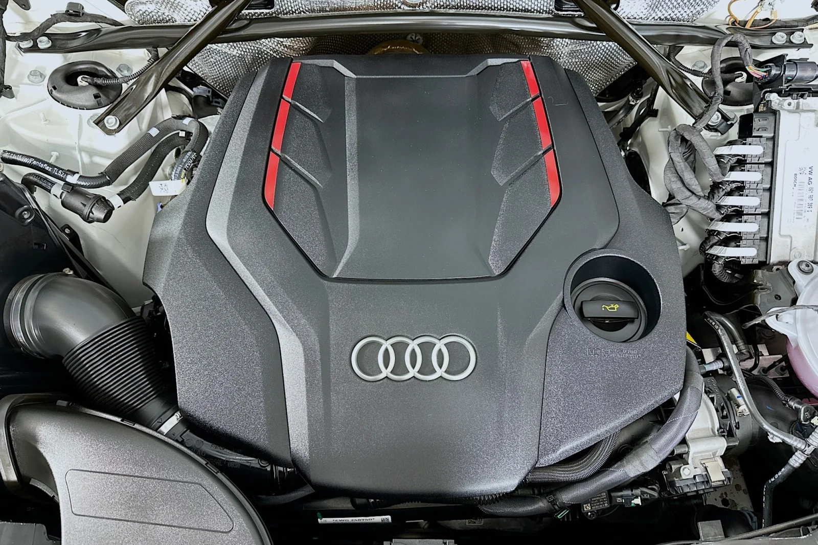 Used 2024 Glacier White Metallic Audi Premium Plus image 13