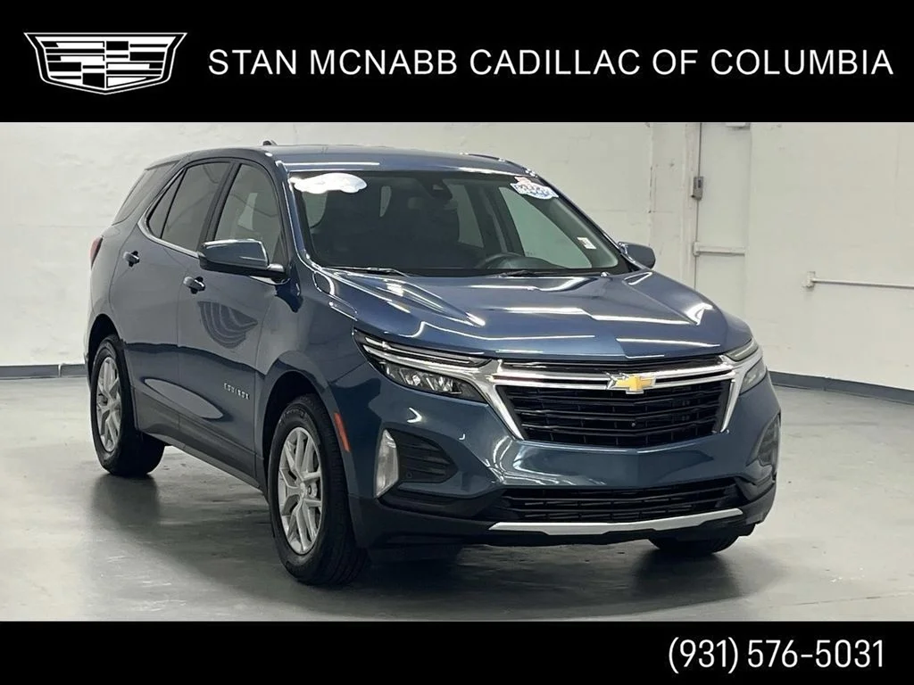 Used 2024 Lakeshore Blue Metallic Chevrolet LT image 1