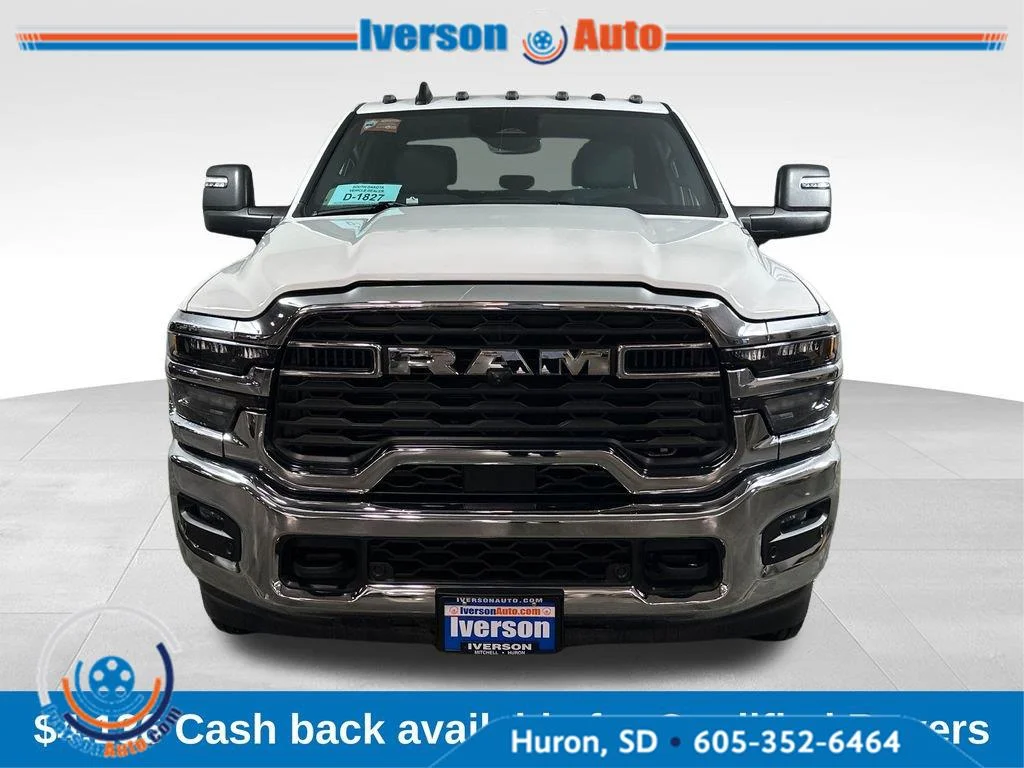 New 2026 Bright White Clearcoat RAM Big Horn image 3
