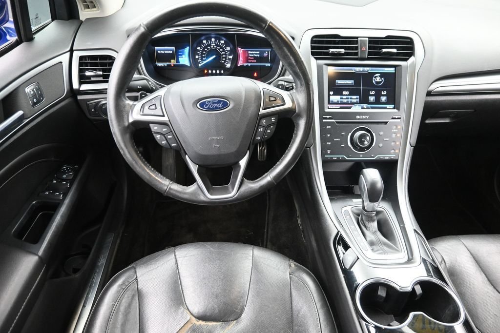 Used 2014 Blue Ford Titanium image 14