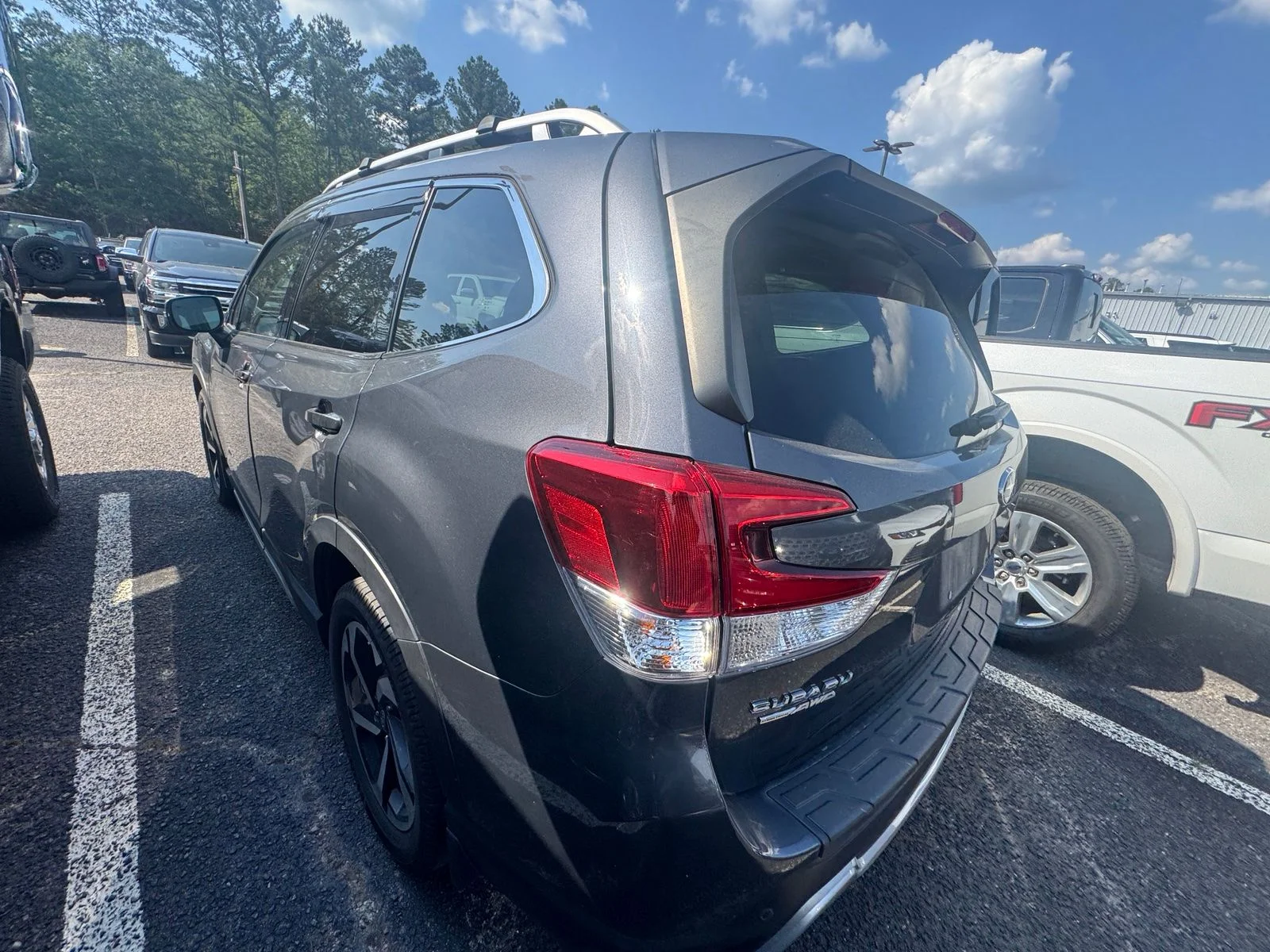 Used 2022 Gray Subaru Touring image 4