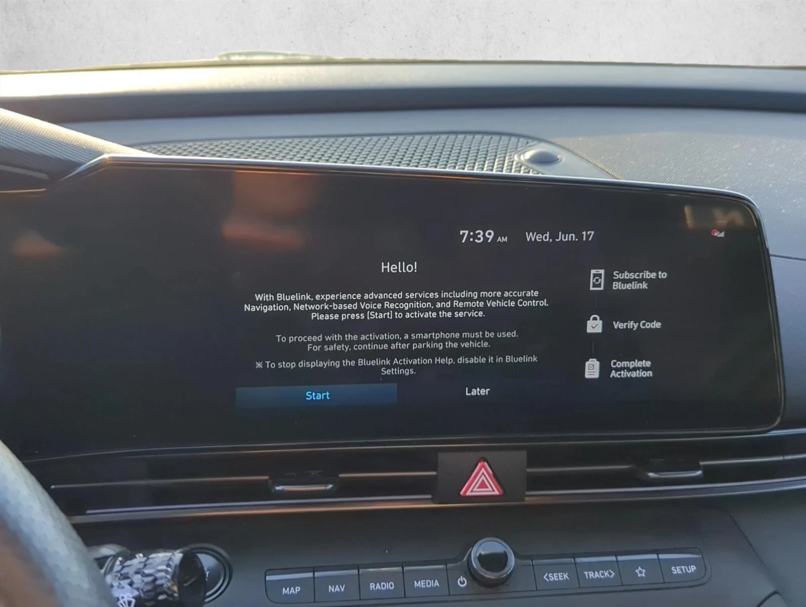 Used 2023 Ceramic White Hyundai  image 19