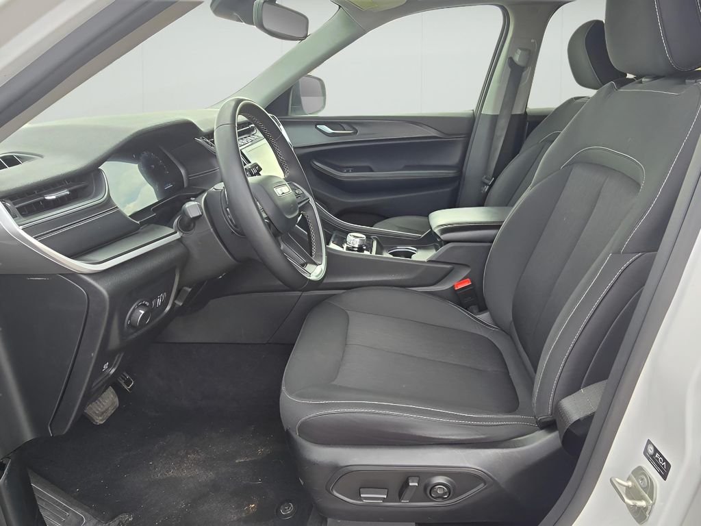 Used 2024 Bright White Clearcoat Jeep Laredo image 24