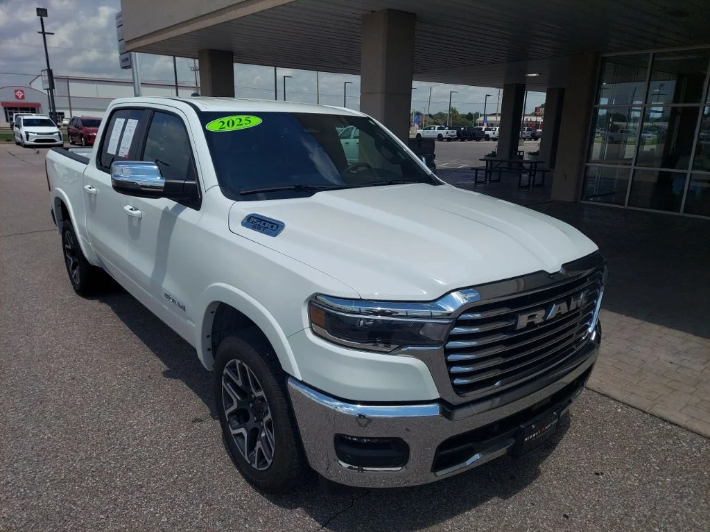 Used 2025 White Ram Laramie image 1