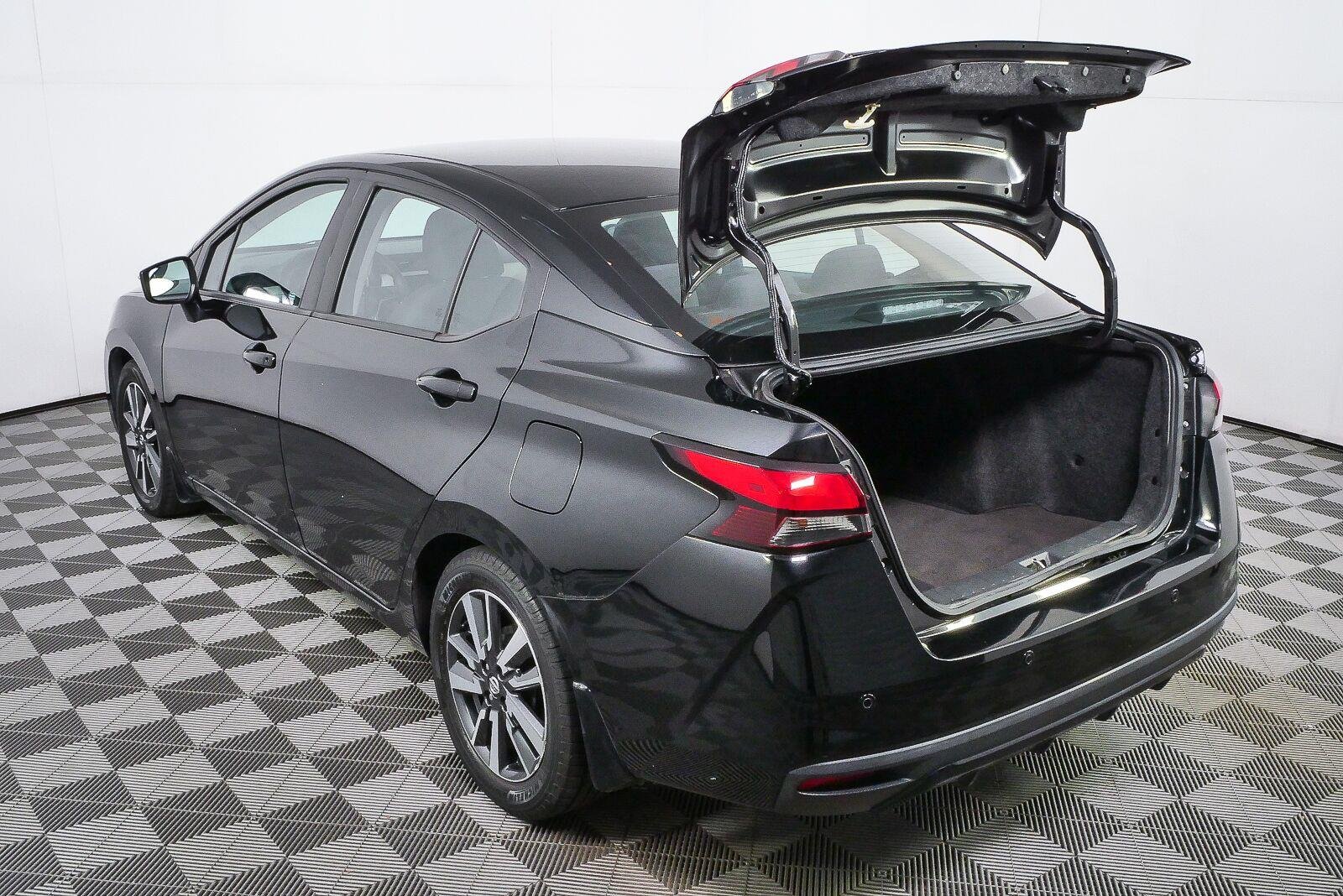 Used 2021 Super Black Nissan SV image 23