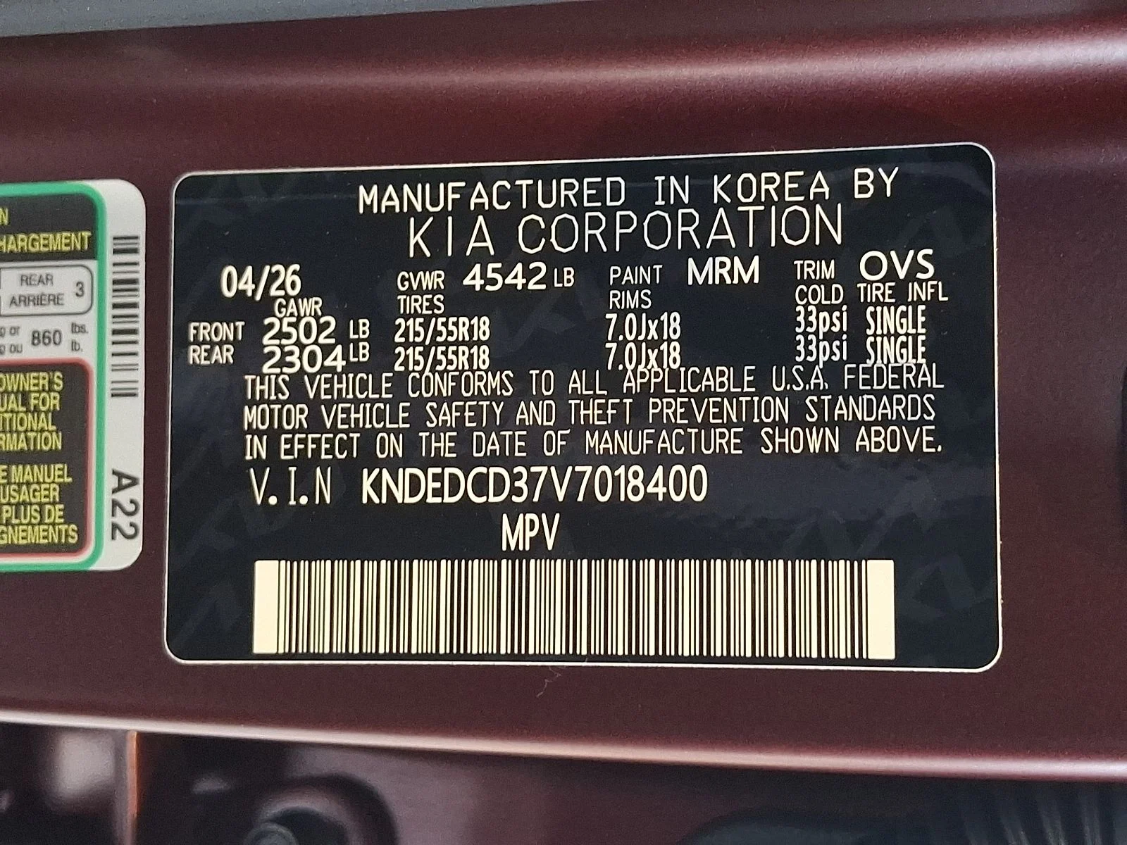 New 2027 Red Kia X-Line S image 20